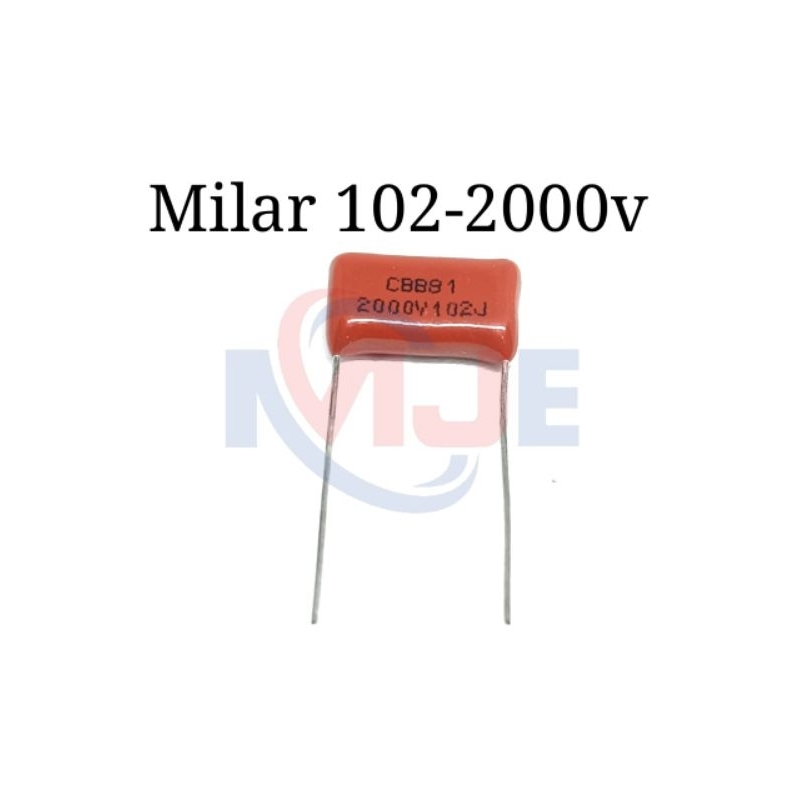 MILAR 102 - 2000V KAPASITOR MILAR 1n