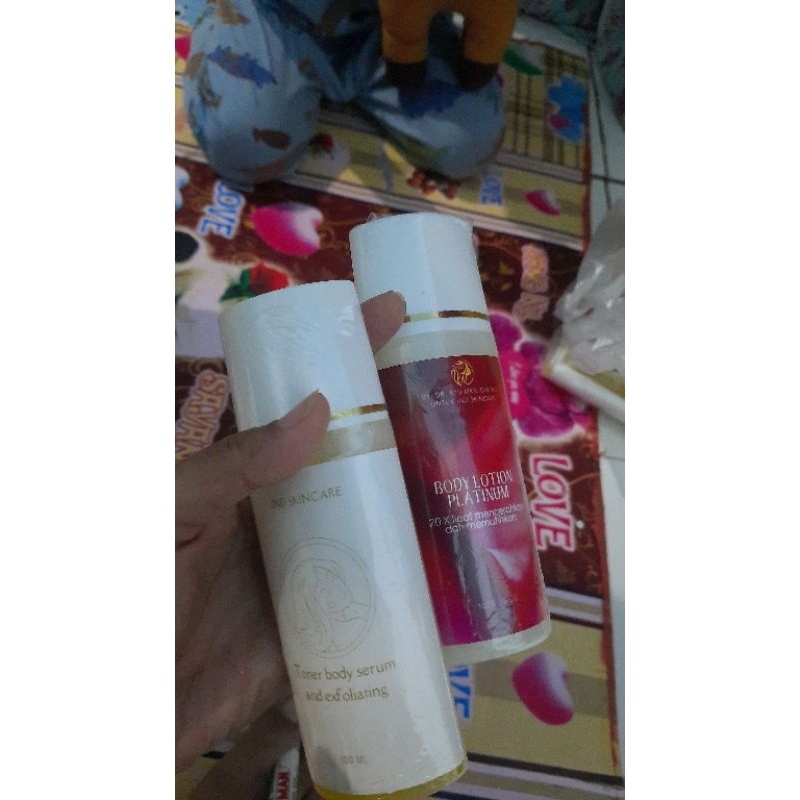 HB platinum (pemutih badan racikan dokter b.pom)