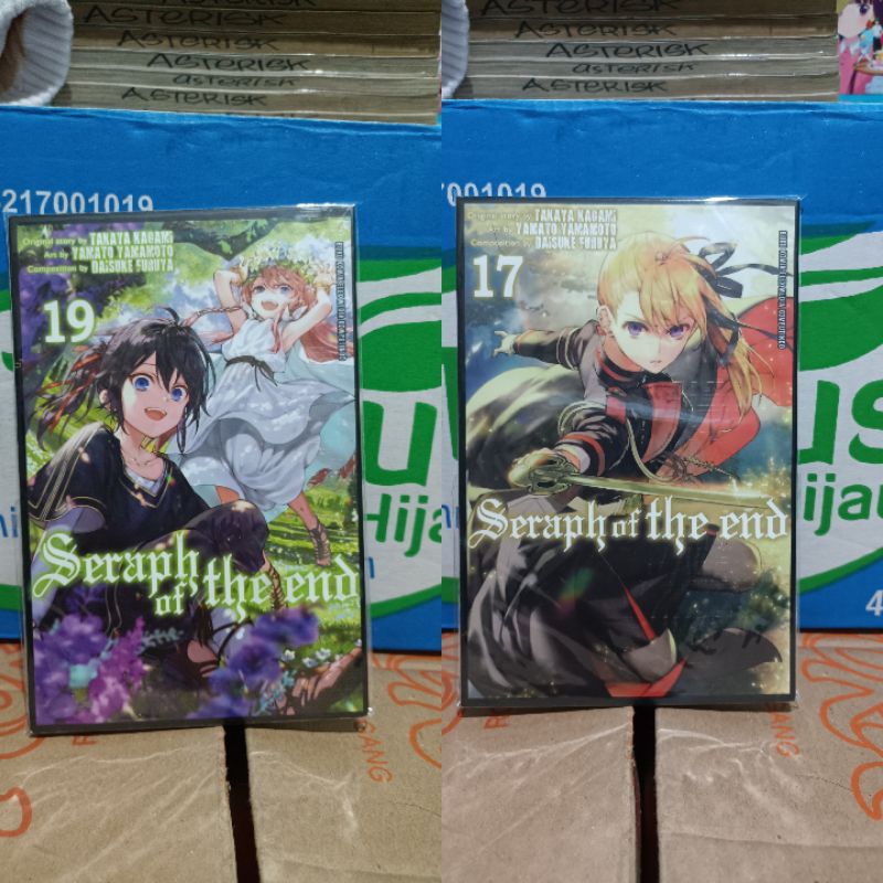 komik seraph of the end 17,19 / komik seraph of the end vol 17,19
