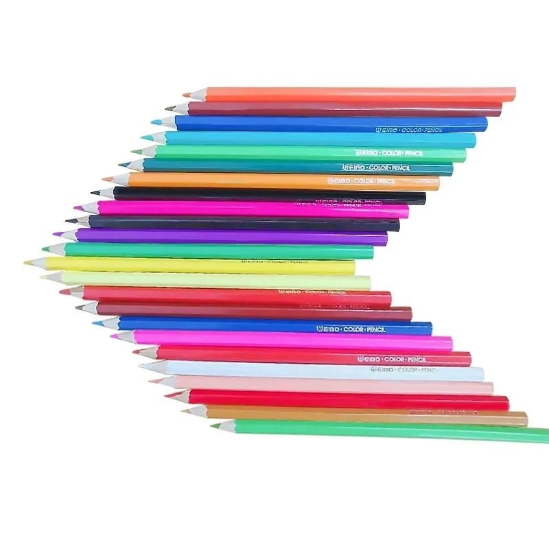 

WEIBO Pensil Warna Tabung Isi 24PCS