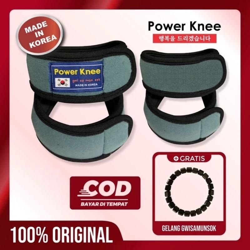 ￼PROMO NEW X Power Knee Dekker No.1 di Korea/ Deker Lutut Jeido - Terapi Kesehatan Lutut