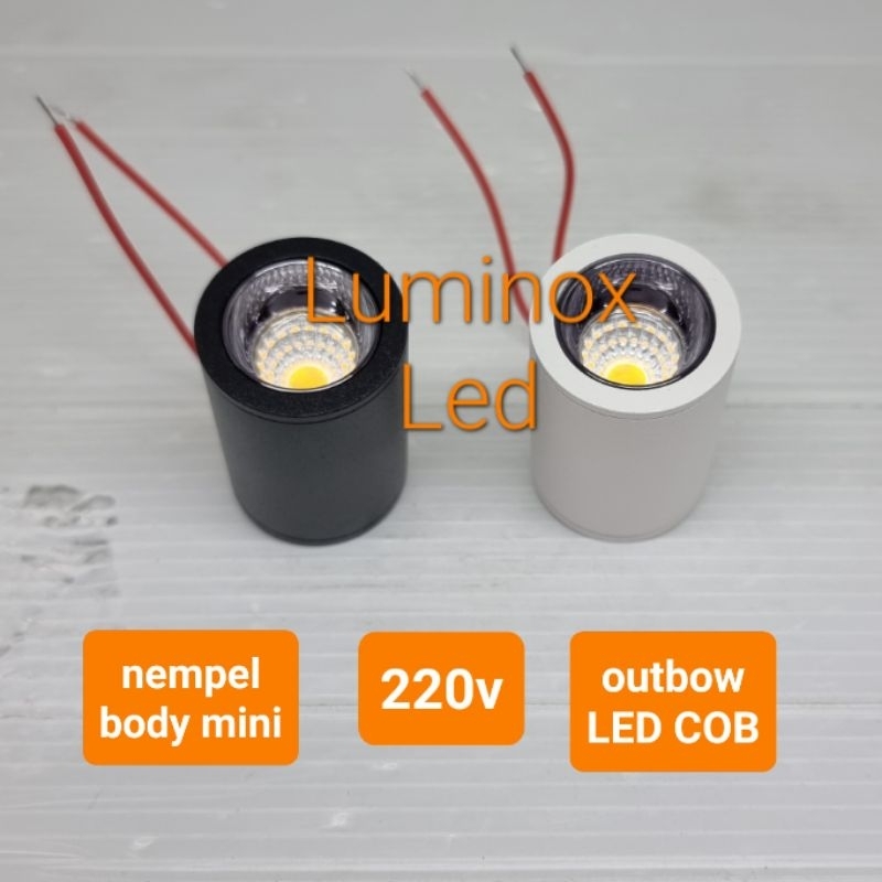 downlight led mini 1watt 1w / spotlight lemari partisi led 1 watt 1 w 220volt
