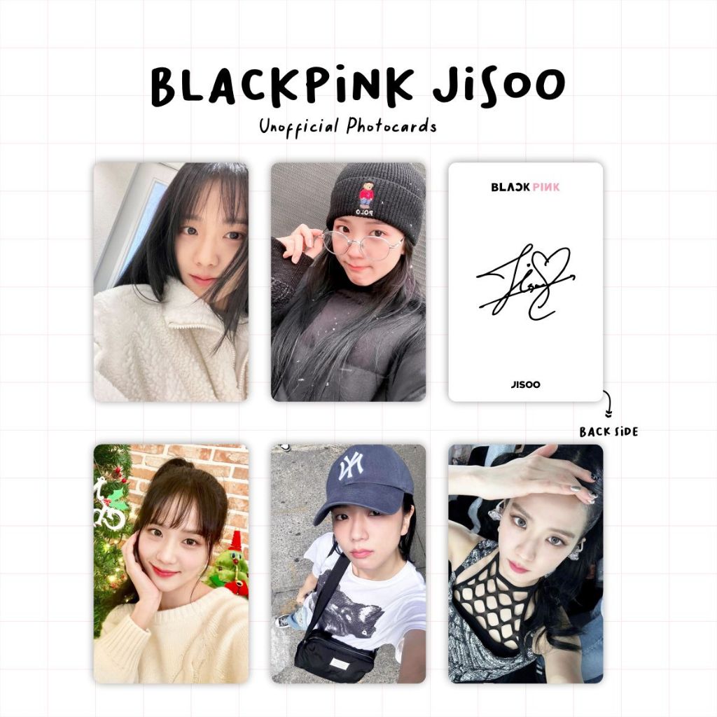 [2 SISI] Photocard Blackpink Selca Unofficial