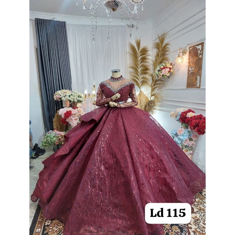 GAUN PENGANTIN BARBIE MEWAH/GAUN PENGANTIN JUMBO