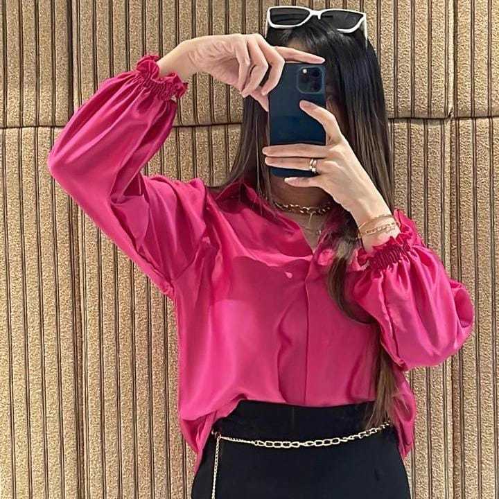 BLOUSE KEREN/KEMEJA WANITA/ATASAN WANITA/KEMEJA SATIN/BLOUSE SATIN/SATIN PREMIUM