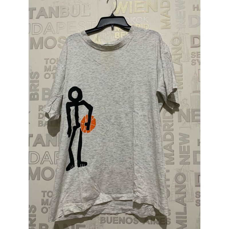 Kaos adidas vintage streetball grey single stitch size XL original