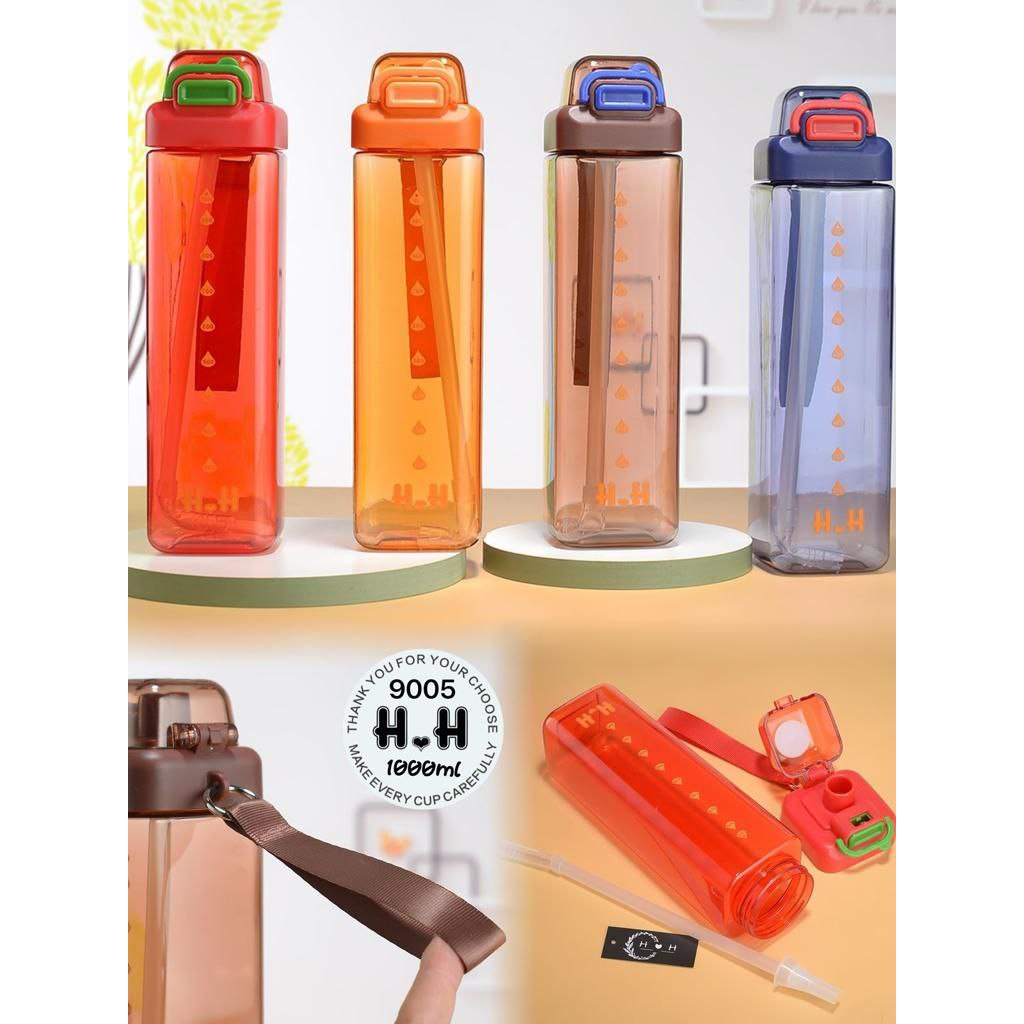 Tumbler minum 1000ml botol minum traveling akurshop