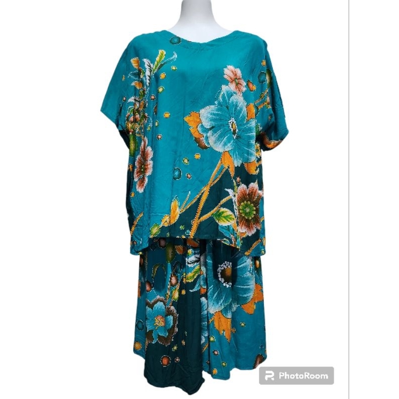 BATIK KENCANA UNGU JUMBO STELAN JUMBO  LD 130