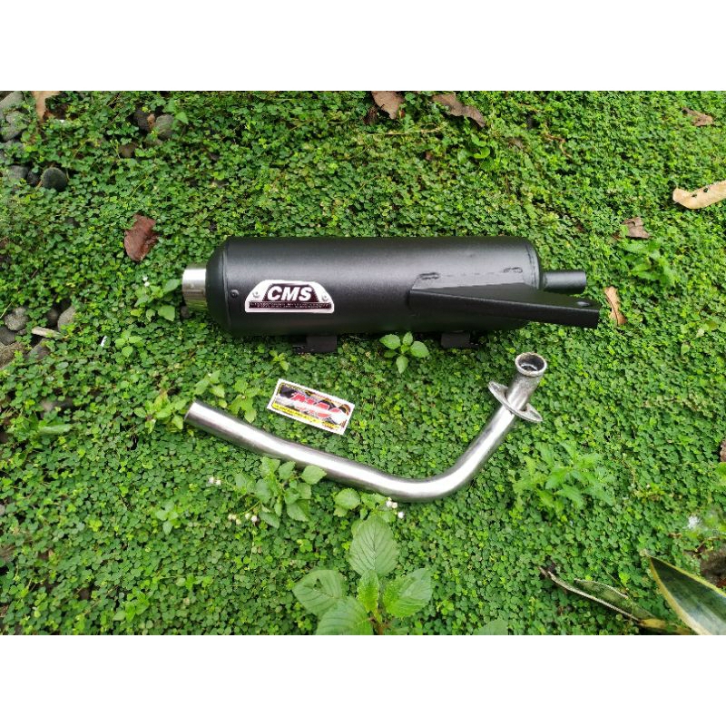 KNALPOT STANDARD RESING TB VARIO INLET 26MM VARIO, AEROX, NMAX, BEAT, MIO, SCOOPY DLL