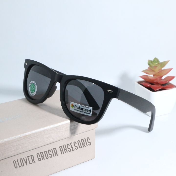 KACAMATA HITAM LENSA POLARIZED PRO KACAMATA PRIA TYPE R13 4013