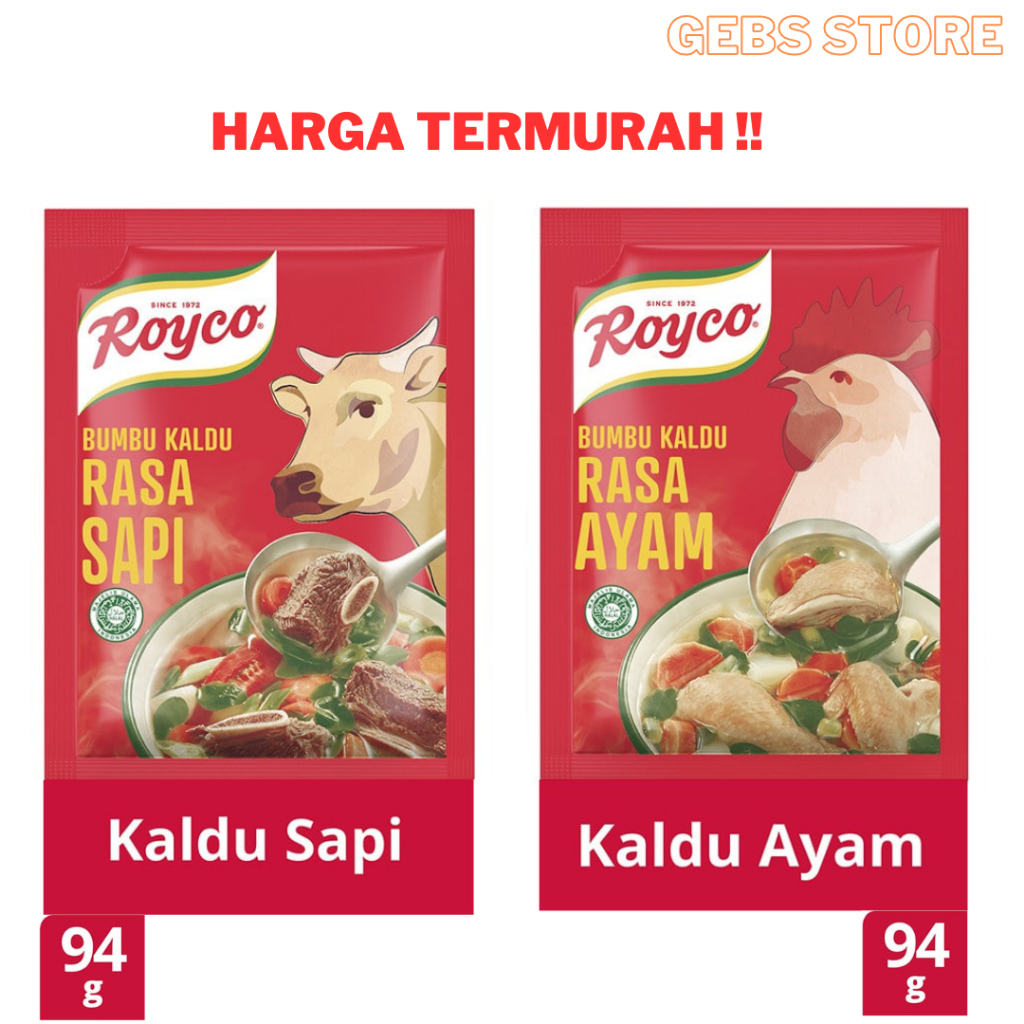 

ROYCO BUMBU KALDU SAPI & AYAM 100g