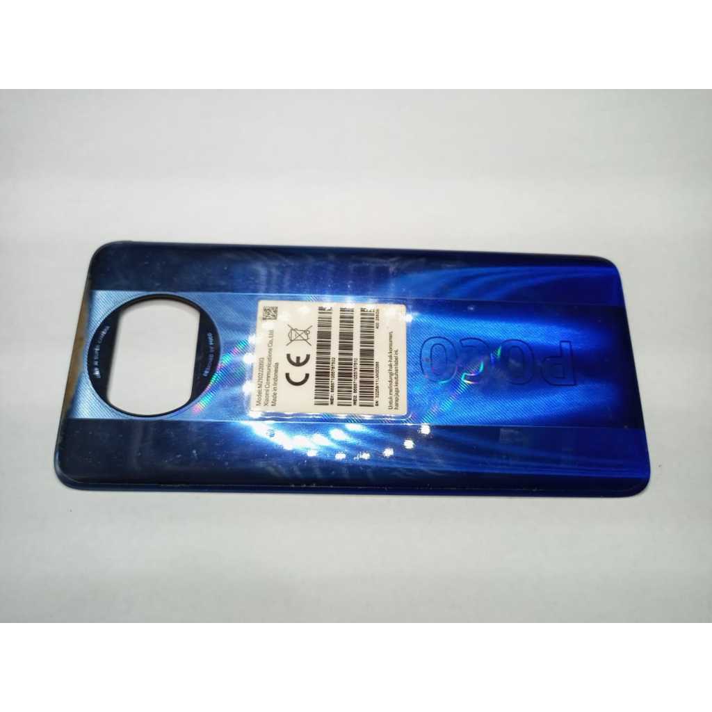 TUTUP CASING POCO X3PRO ORI BAWAAN HP MASIH BERPLASTIK