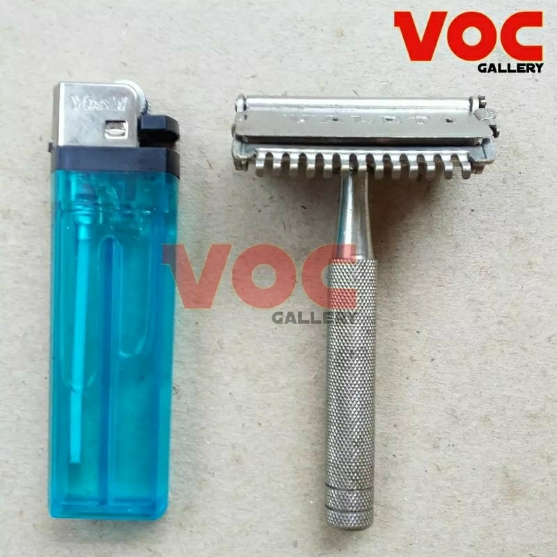 Valet Safety Razor Alat Cukur Kumis Jenggot Made In England Rare Jadul Antik Vintage Classic Klasik 