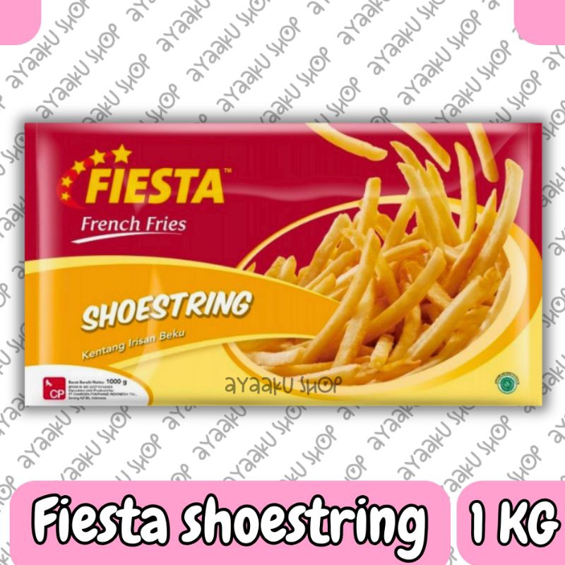 

FIESTA KENTANG SHOESTERING 500 GR DAN 1000 GR HALAL