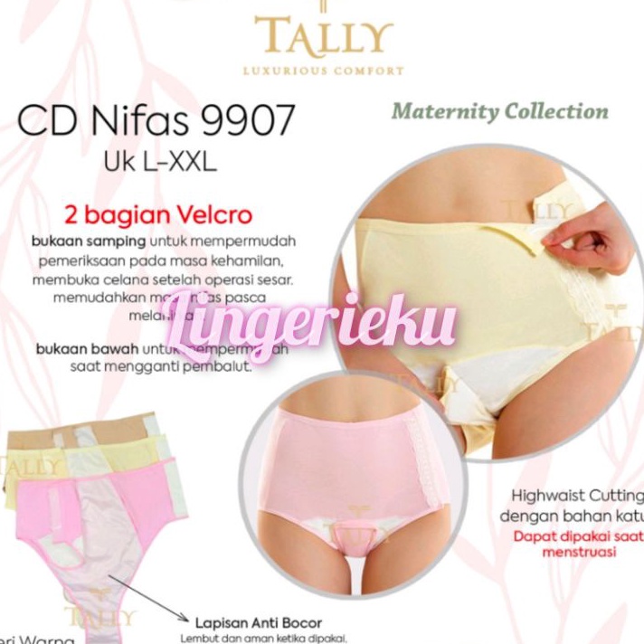 Ready Stock Tally 997 Celana Dalam Nifas Hamil Pasca Melahirkan