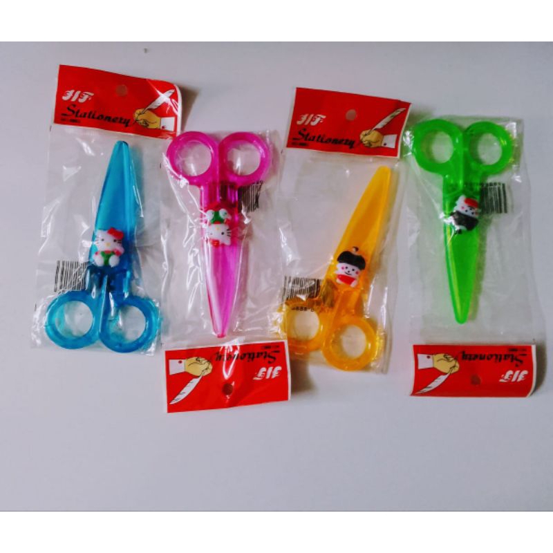 

gunting plastik scissor student aman untuk anak