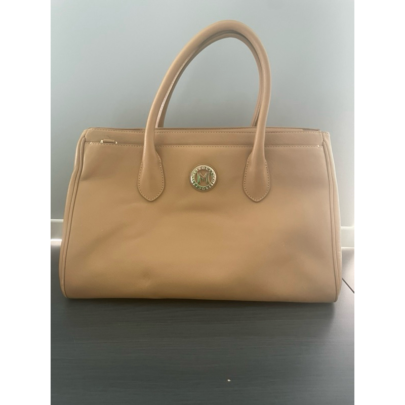 Metro City Original Hand and Sling Bag in Light Brown - PL Good Condition