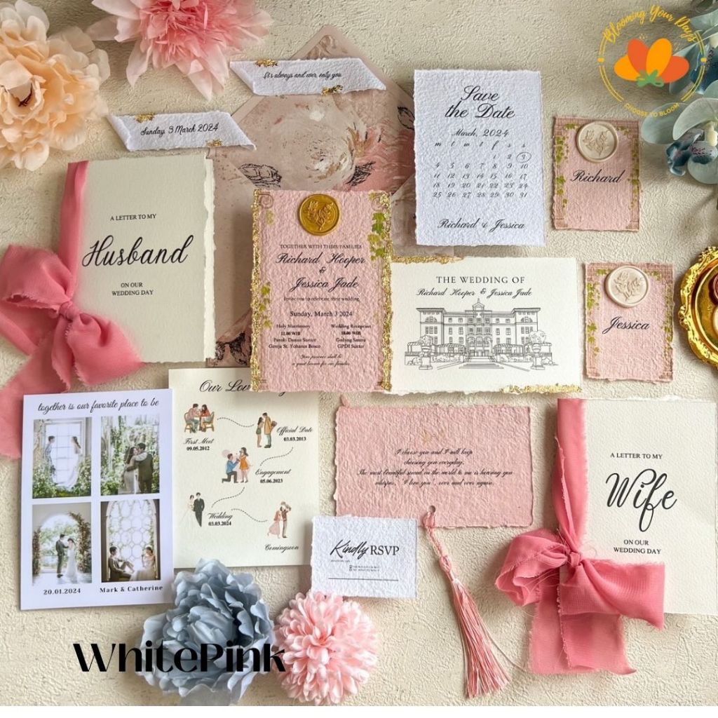 RB Wedding Keepsake Wedding Calligraphy Wedding Invitation Keepsake Aesthetic Undangan Aesthetic