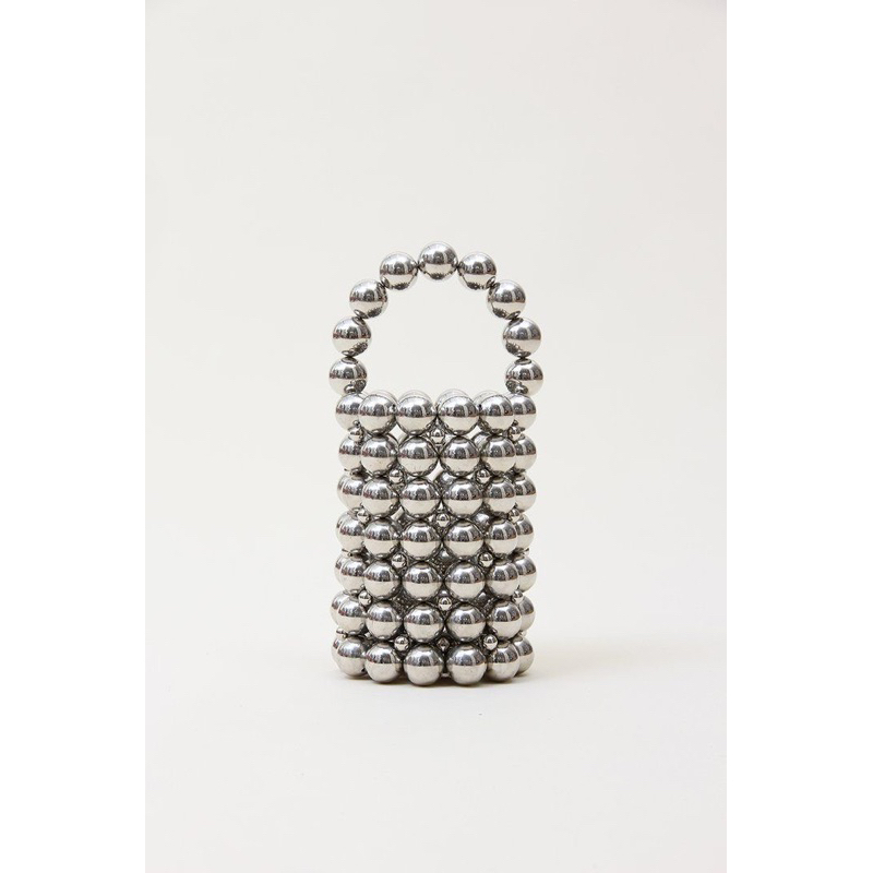 silver bucket bag | tas manik silver