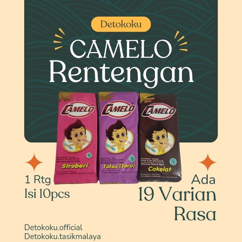 

CAMELO ES SERBUK ECERAN PER RENTENG isi 10pcs