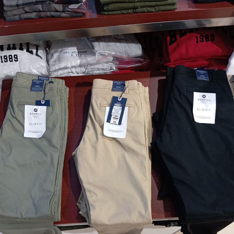 Benhill-Celana Panjang Chinos pria~ New Arrival