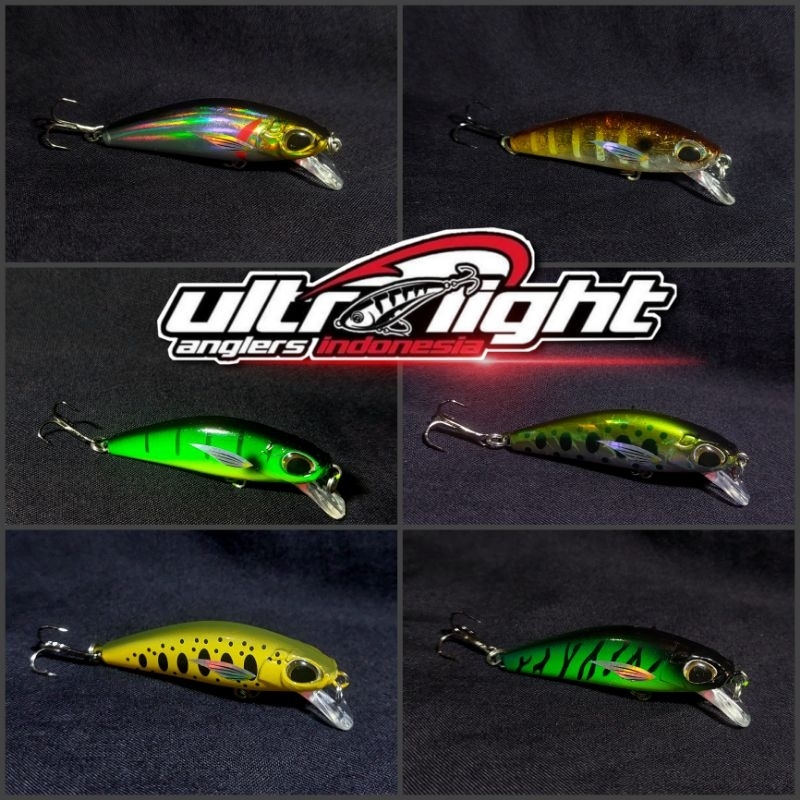 UMPAN PANCING CASTING MINNOW ULTRALIGHT REPLIKA ASTUTI 5,5CM/7G