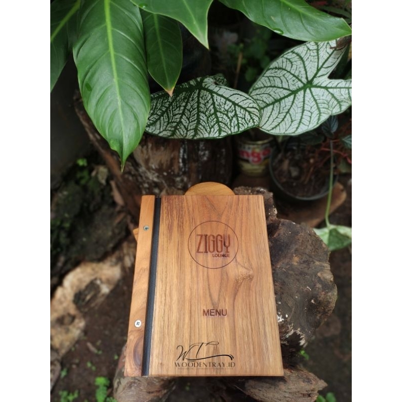 

WOODEN BOARD MENU/ PAPAN MENU KAYU/ BUKU MENU KAYU/ BUKU MENU