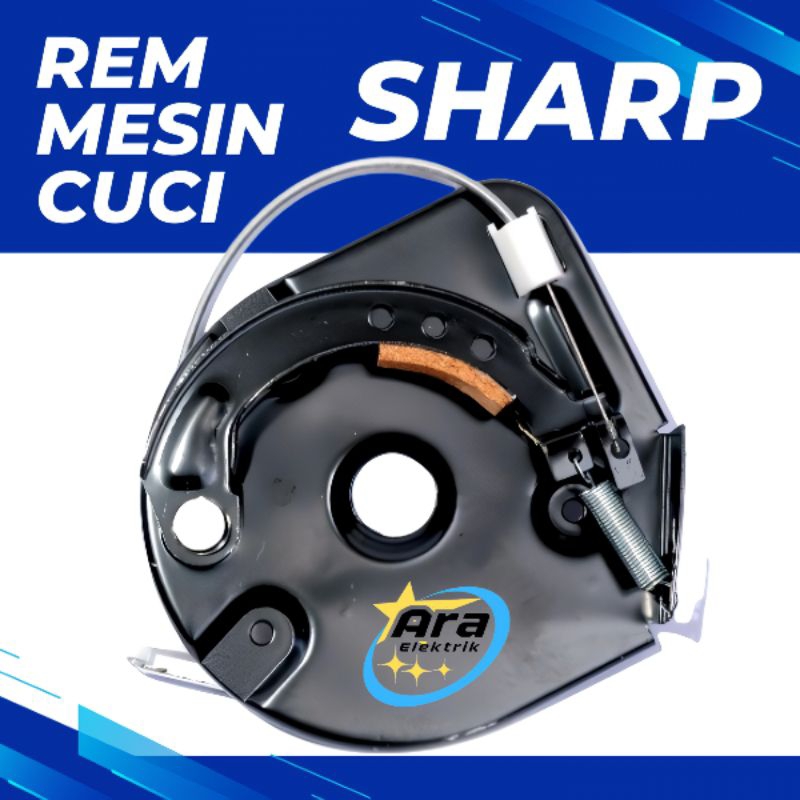 Rem Dinamo Pengering Mesin Cuci Sharp 2 Tabung Lengkap Tali