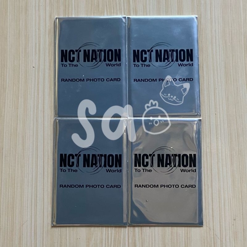 TC PC Photocard Sealed NCT DREAM 127 WAYV Official MD Nation Japan