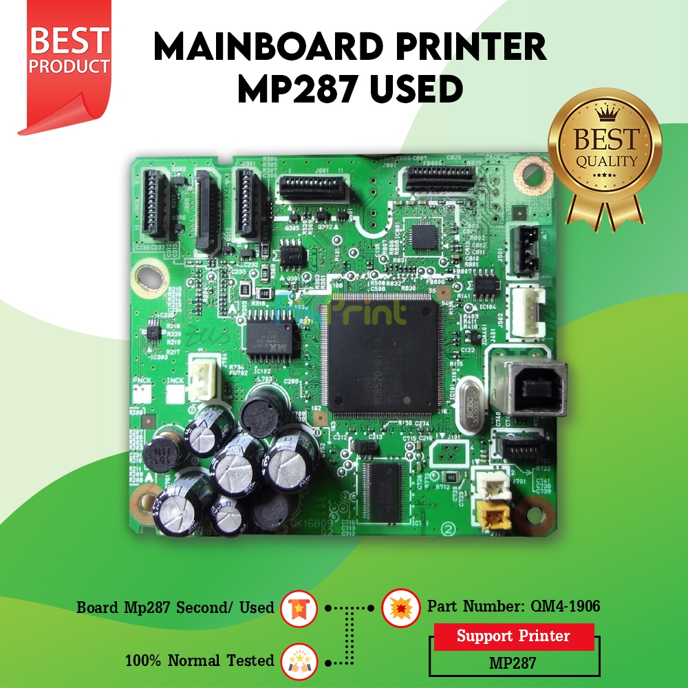 Board Canon MP287, Mainboard Mp287, Motherboard MP287 Cabutan 11