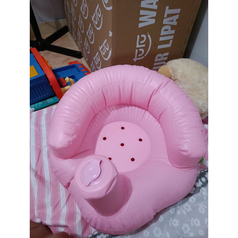 Sofa bayi tiup plastik (PRELOVED / BEKAS)