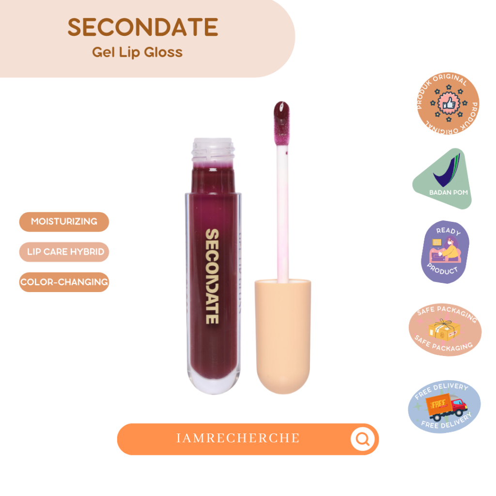 SECONDATE Gel Lip Gloss