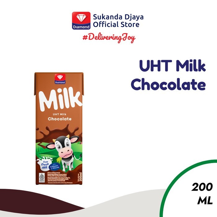 

DIAMOND MILK CHOCOLATE / SUSU COKLAT UHT 200ML