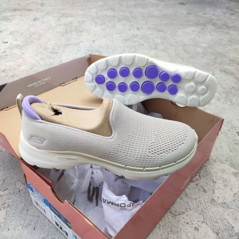 Skechers Go Walk 6 Taupe/Lavender