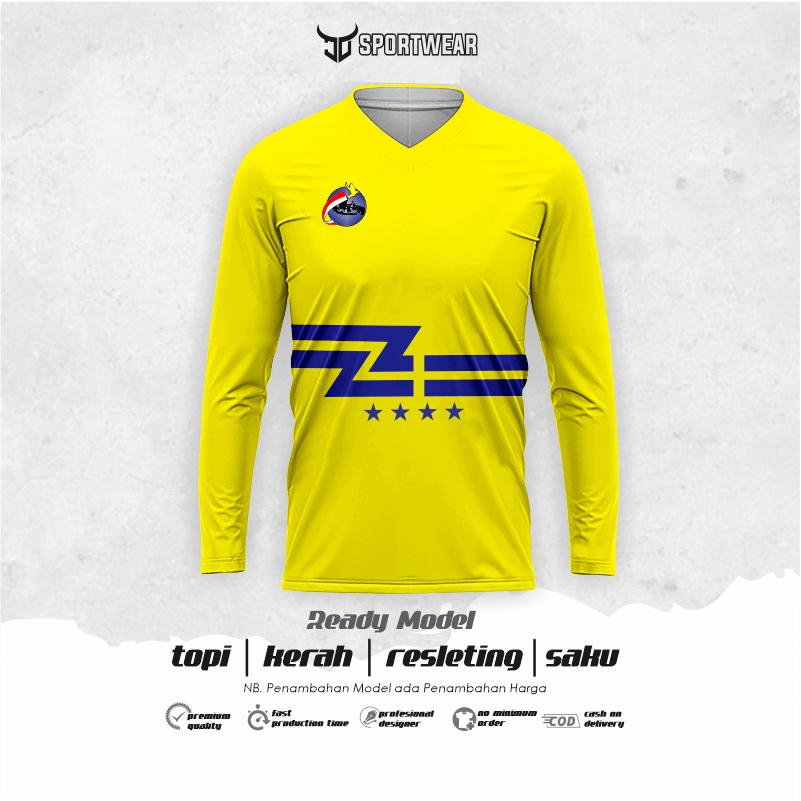 kaos jersey merpati kolong balap kuning terbaru murah custom premium
