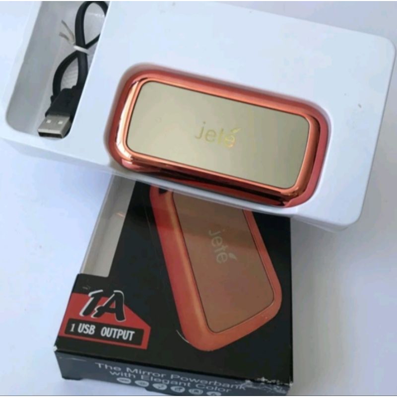 Power Bank Jete Ianz 6000MAH Power Bank Jete Original barang bagus asli original