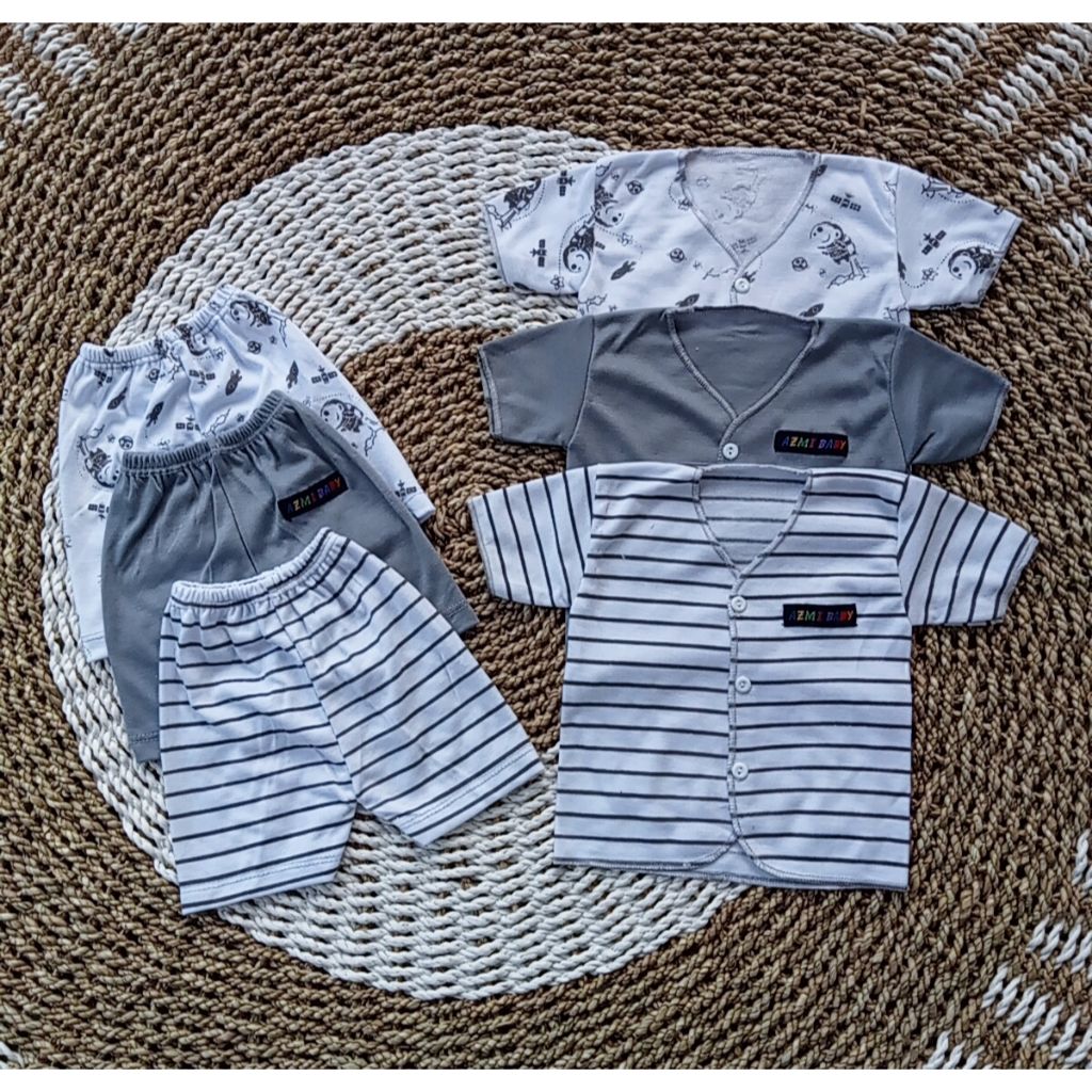 3 Set baju bayi newborn lengkap