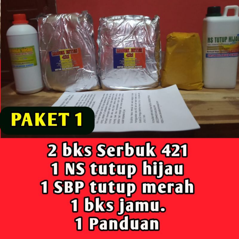 Paket 1 Pola NSI Nogososro Serbuk SabukInten 421. Otomatis Jadi Anggota