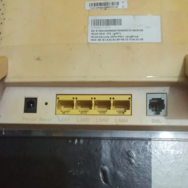 ZTE ADSL ZXV10 H108L