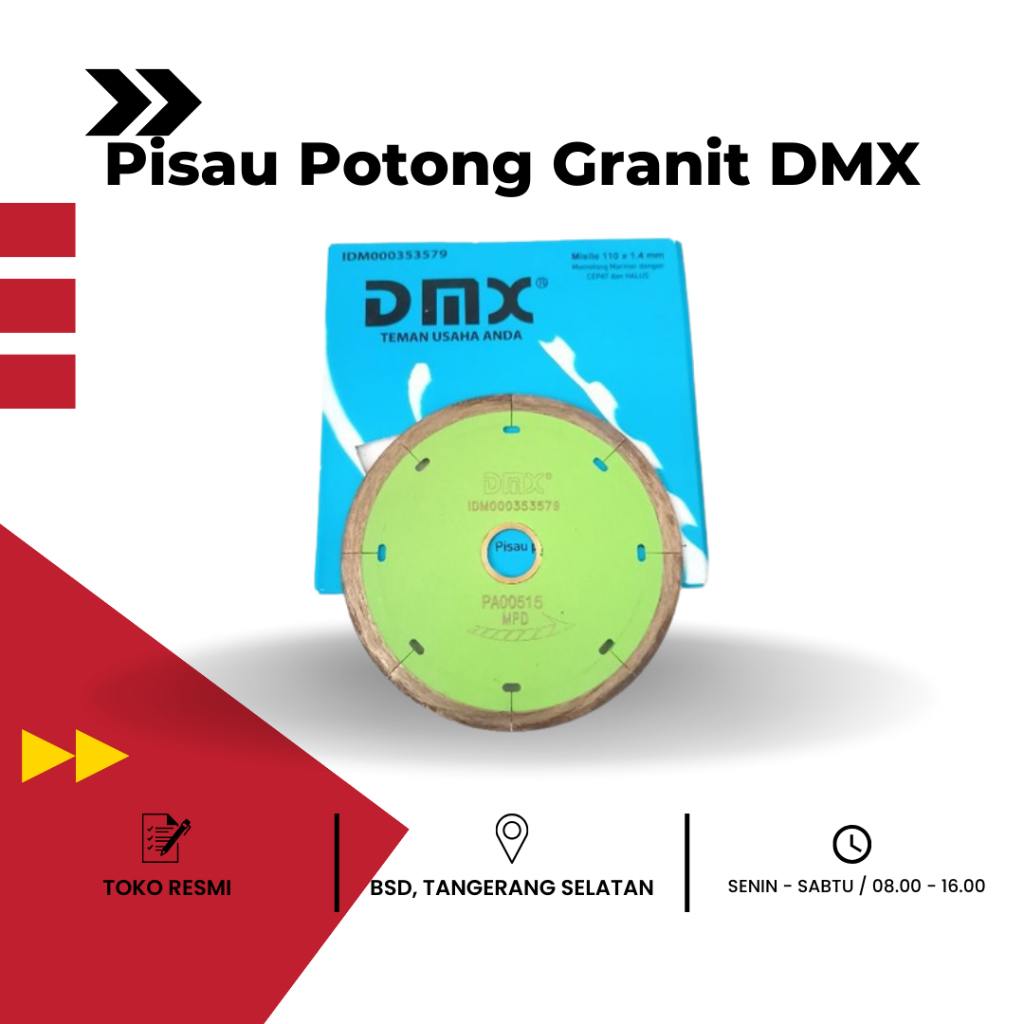 DMX Pisau Potong Granit Marmer / Mata Pisau Keramik