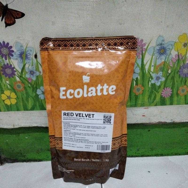 

BUBUK MINUMAN ANEKA RASA ECOLATTE RASA RED VELVET (EX CHO' LATTE)