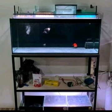 Rak serbaguna| rak custom P60cm L30cm T100cm | Rak susun murah | rak susun besi | Rak aquarium | rak