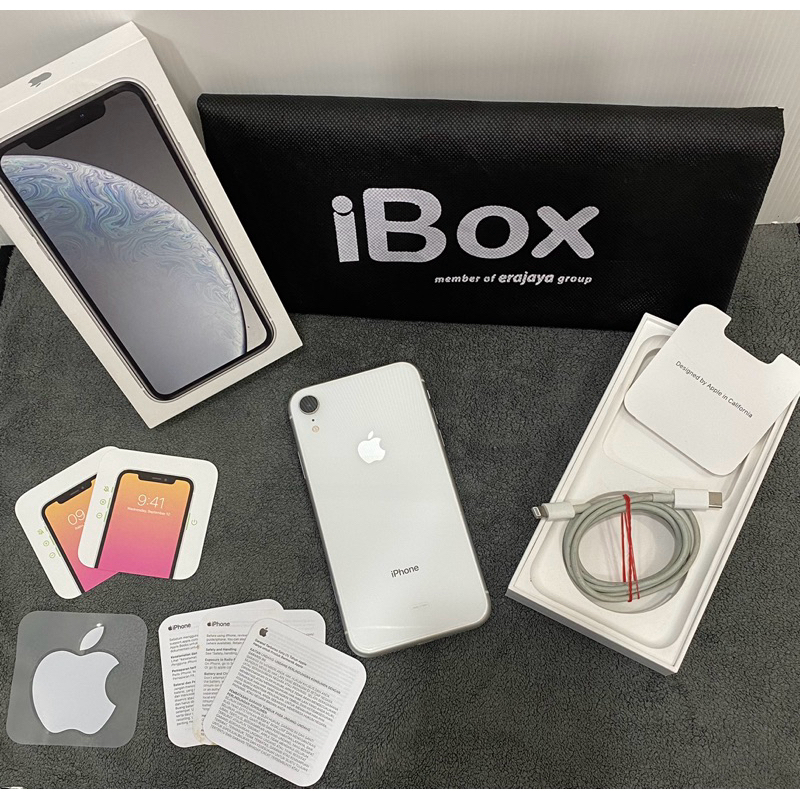 iPhone XR 64GB iBox  Fullset Mulus Like New Normal No minus