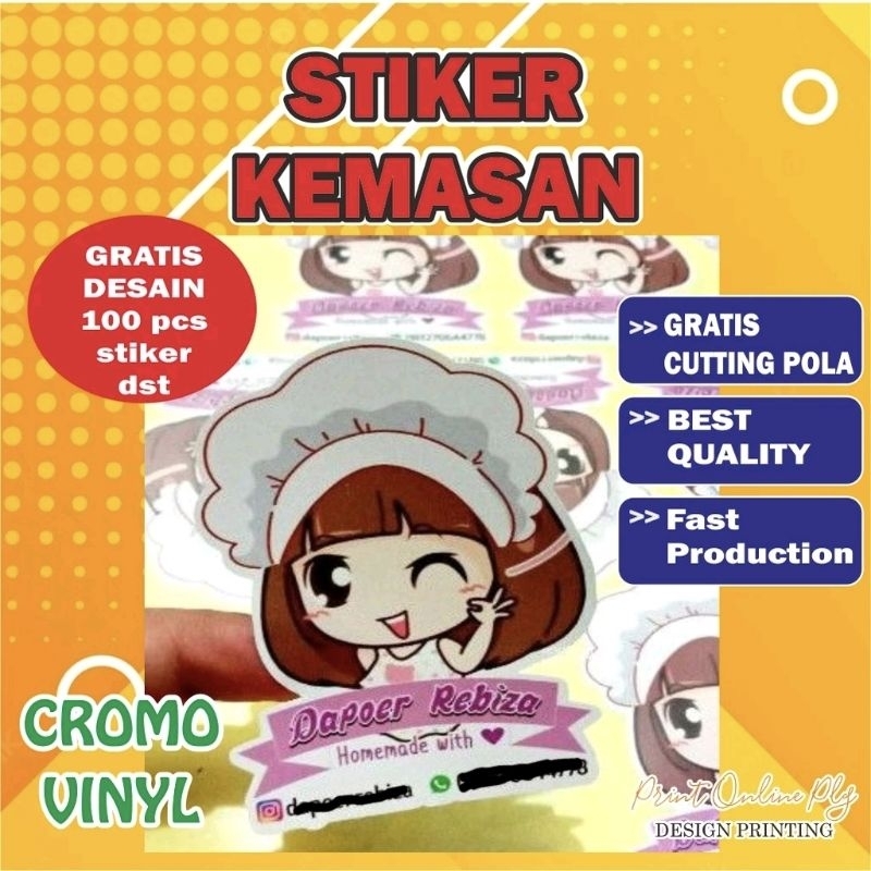 

FREE DESIGN Stiker Olshop Makanan Cromo dan Vinil