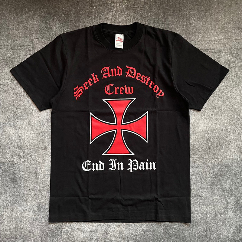 Gnobmel Tshirt SEEK AND DESTROY X END IN PAIN - END IN DESTROY Official Merchandise