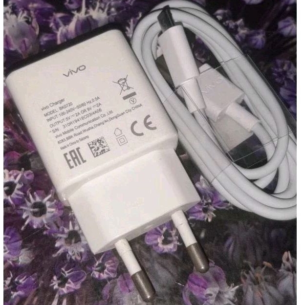 CARGER CAS VIVO 18 WATT ORI BAWAAN HP VIVO V7, V9, V11, V15, V17 PRO, V19..