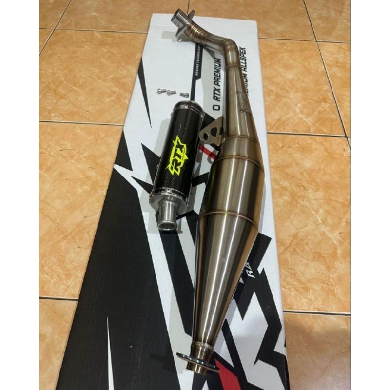 knalpot RTX f1zr stenless