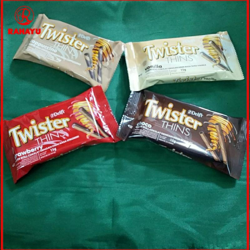 

TWISTER THINS WAFER ROLL 15GR