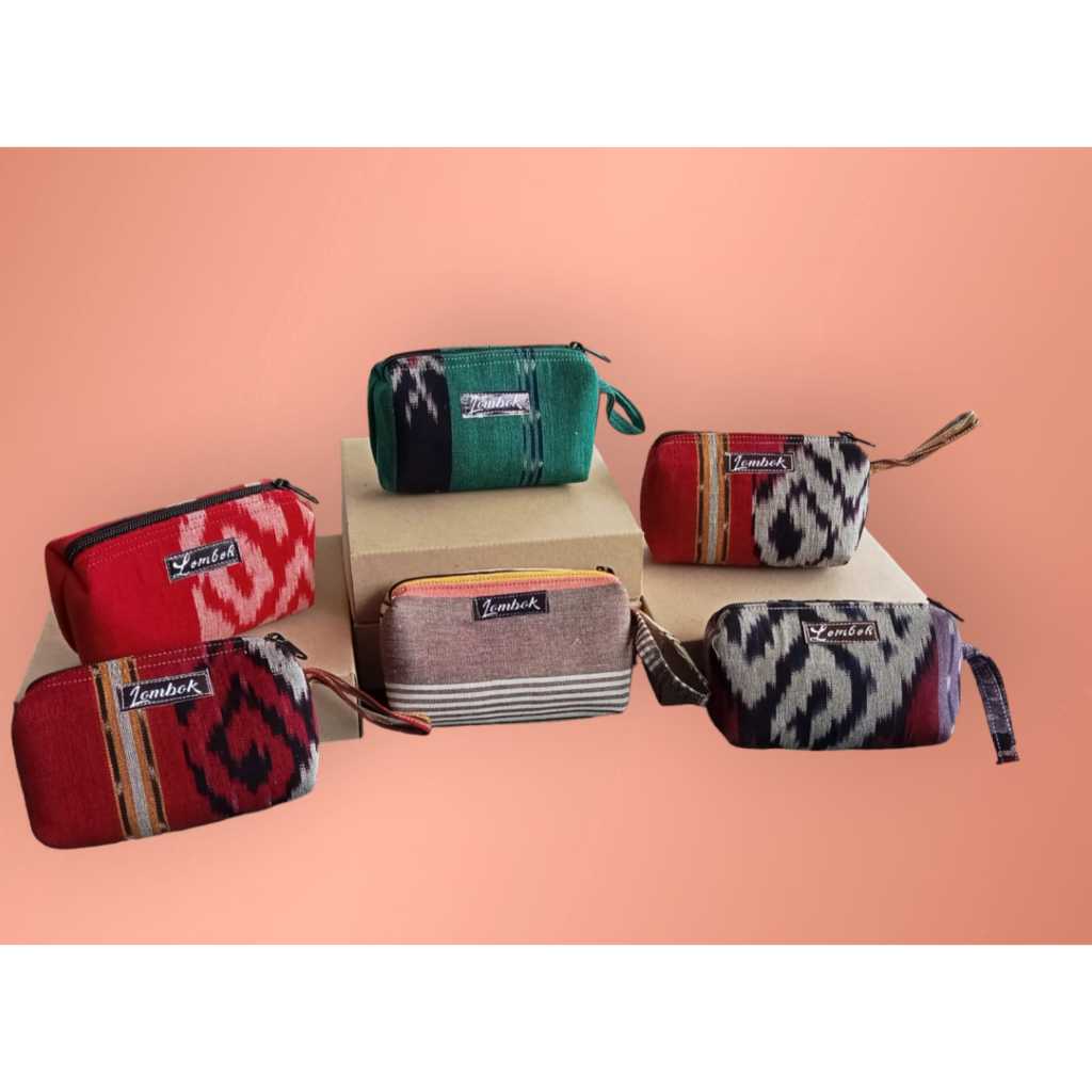 Dompet/Pouch Tenun Asli Lombok