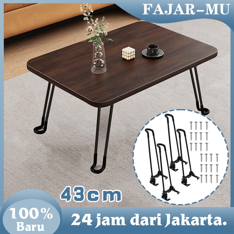 4pcs Kaki Besi Hairpin 430mm Kaki Besi Meja Lipat Aksesories Untuk Meja Kursi